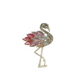 Brosche Flamingo