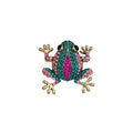 Brosche Frosch