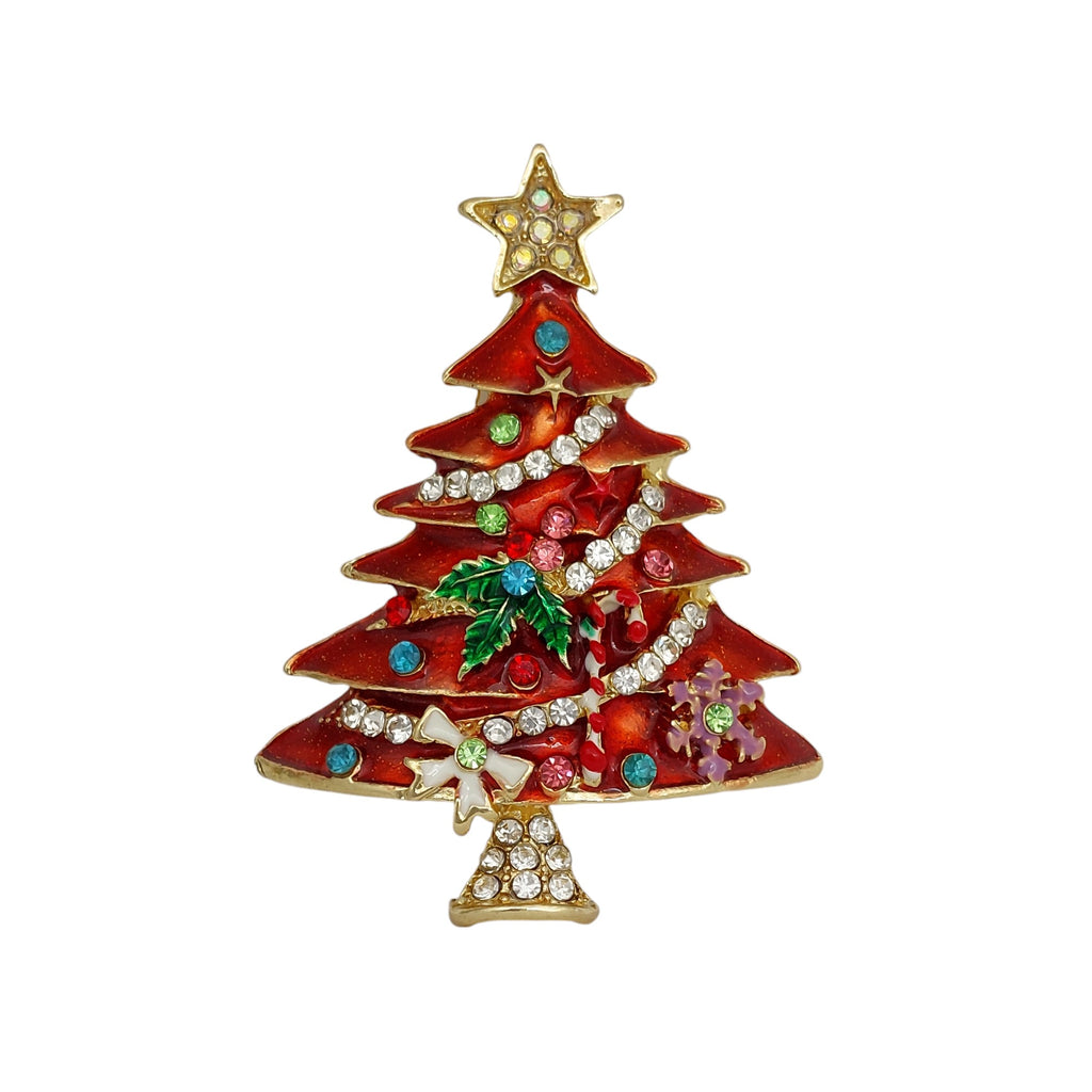 Brosche Weihnachtsbaum
