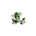Brosche Frosch