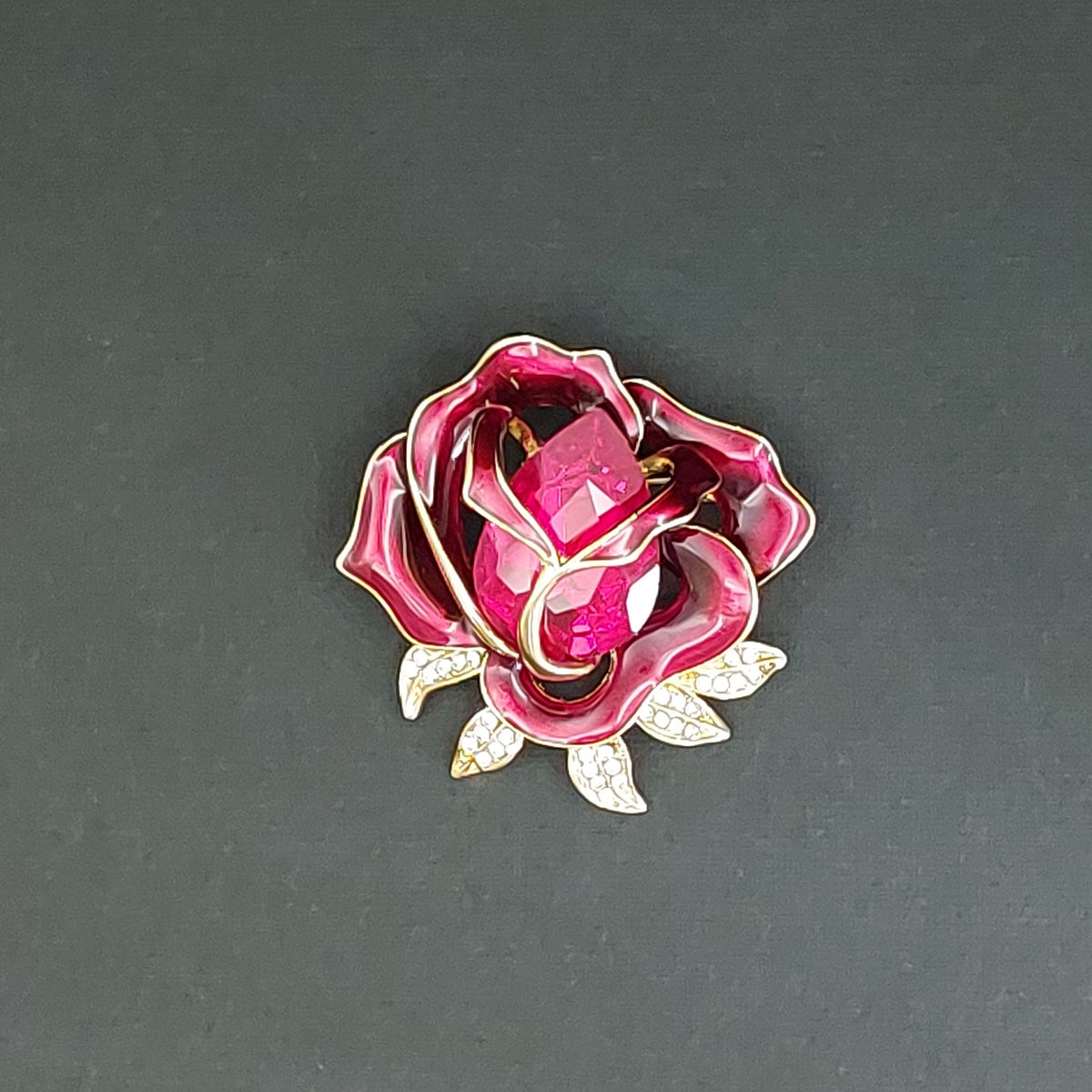 Brosche Blume