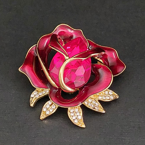 Brosche Blume