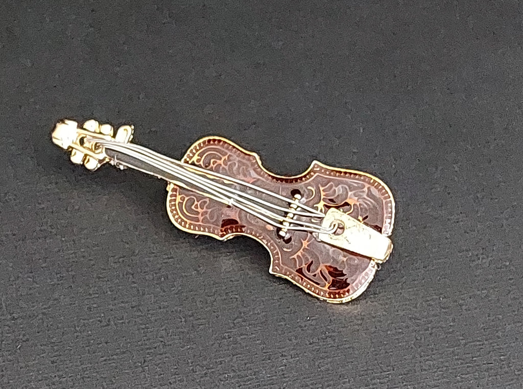 Brosche Violine