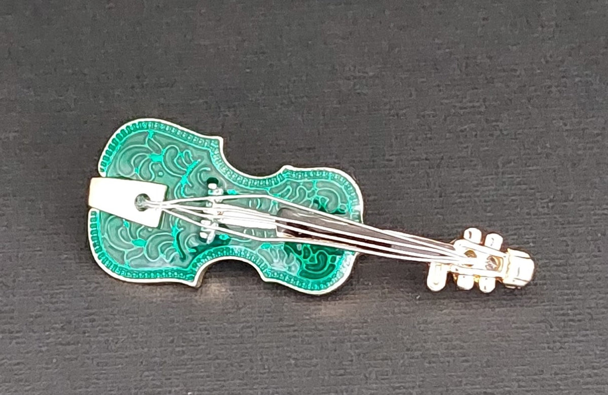 Brosche Violine