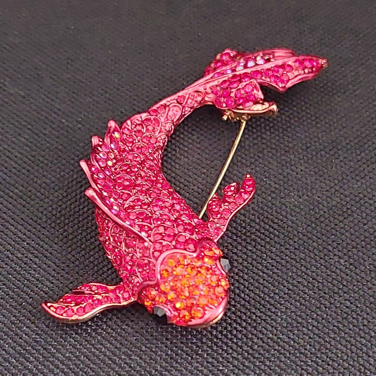 Brosche Koi