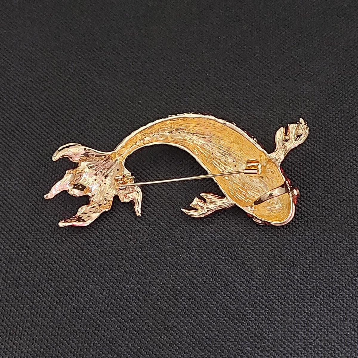 Brosche Koi