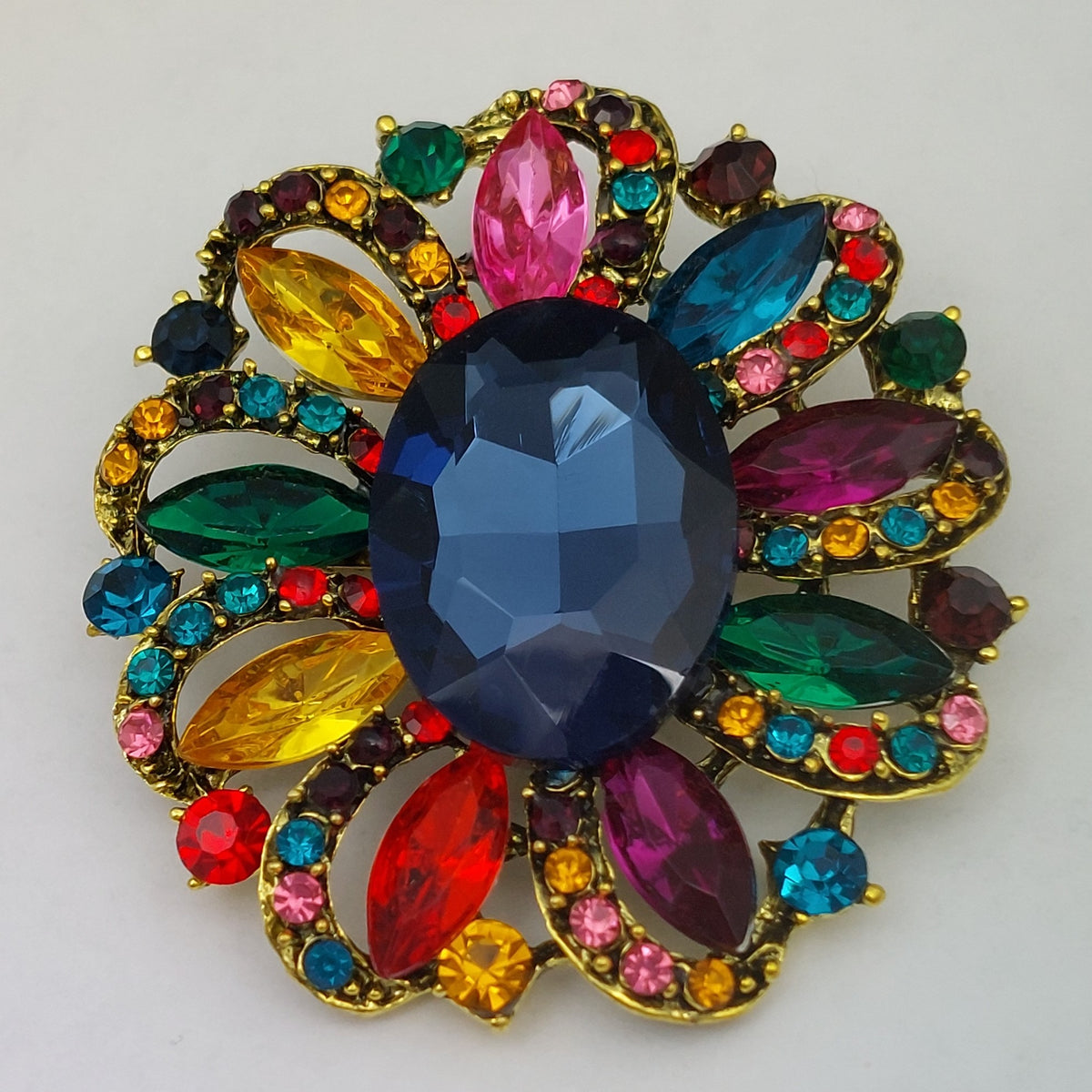 Brosche Blume Gross