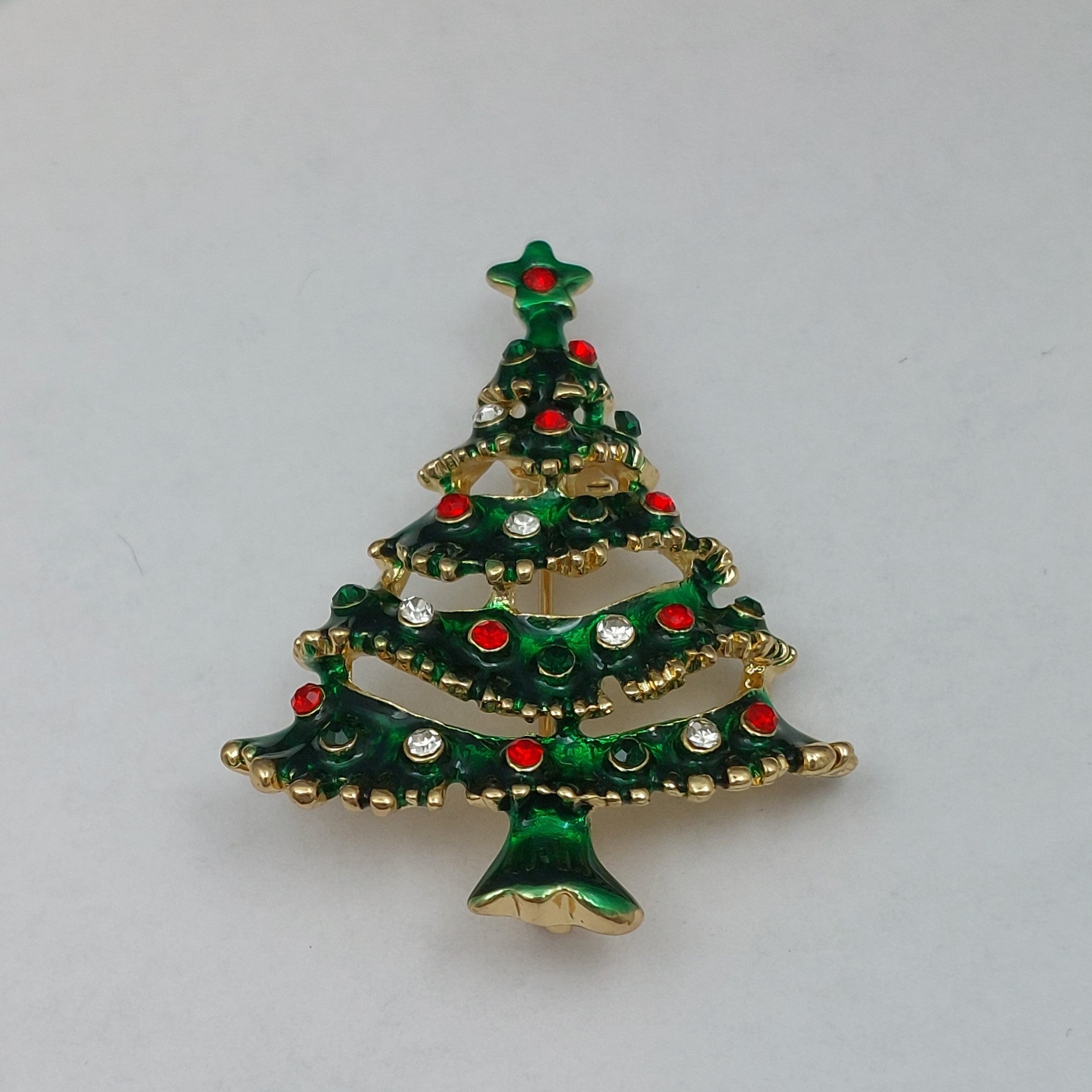 Brosche Weihnachtsbaum