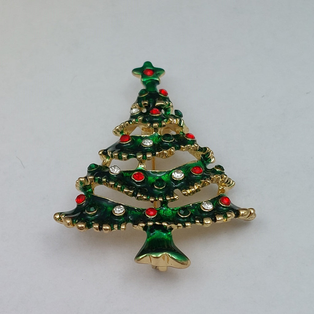 Brosche Weihnachtsbaum