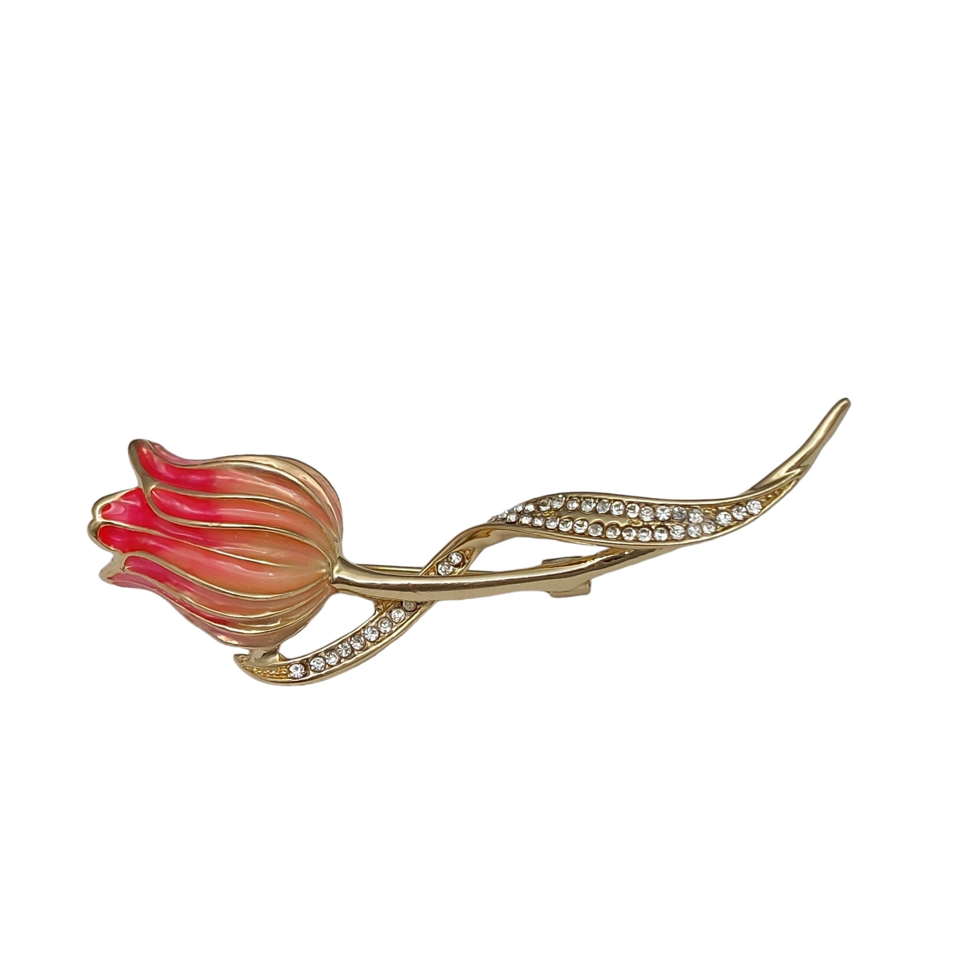 Brosche Tulpe Pink