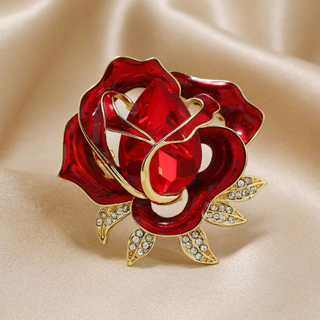 Brosche Blume