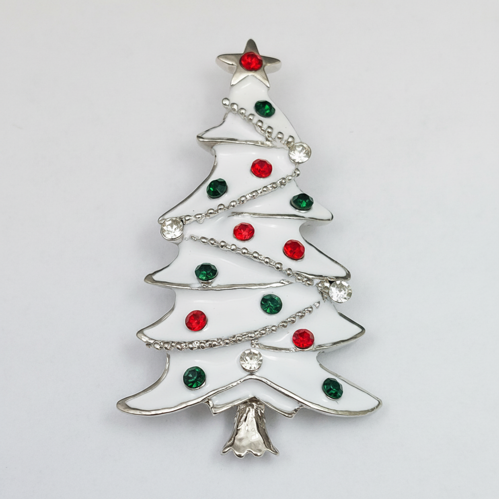 Brosche Weihnachtsbaum – Bild 2